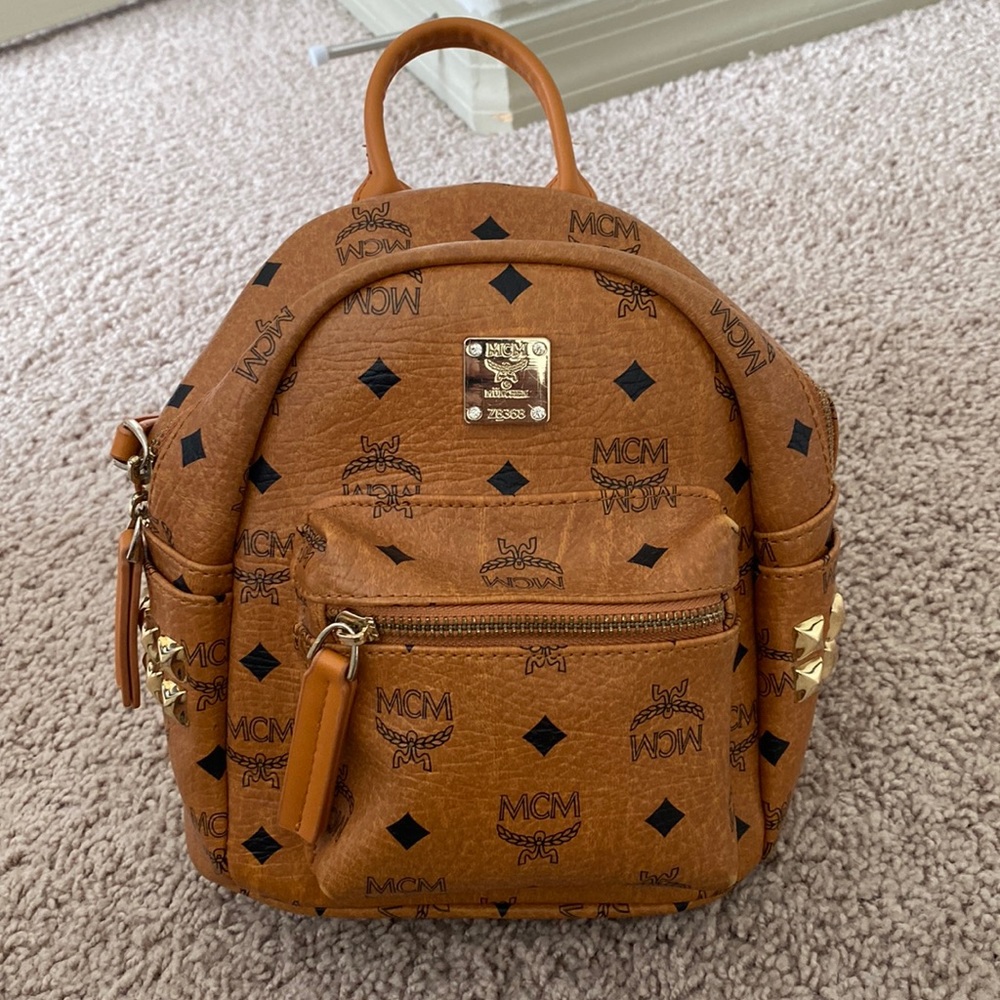 MCM mini backpack